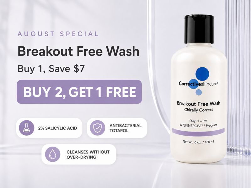August Special: Breakout Free Wash. Buy 1, Save $7. Buy 2, Get 1 Free.